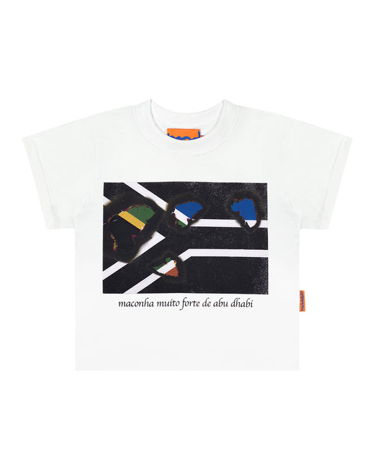 Baby Tee Mad Abu Dhabi Off-White