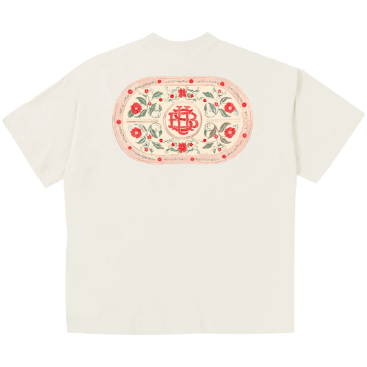 CAMISETA SUBURB BOXY AQUARELLE OFF-WHITE