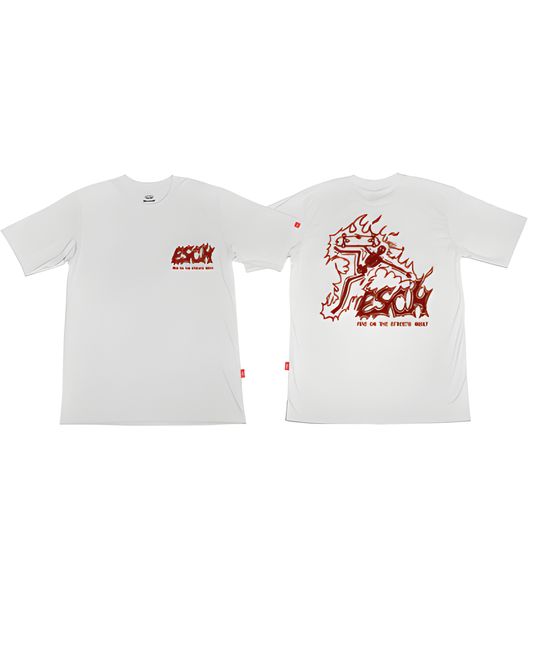 Camiseta Esch Eletric Madness Branco