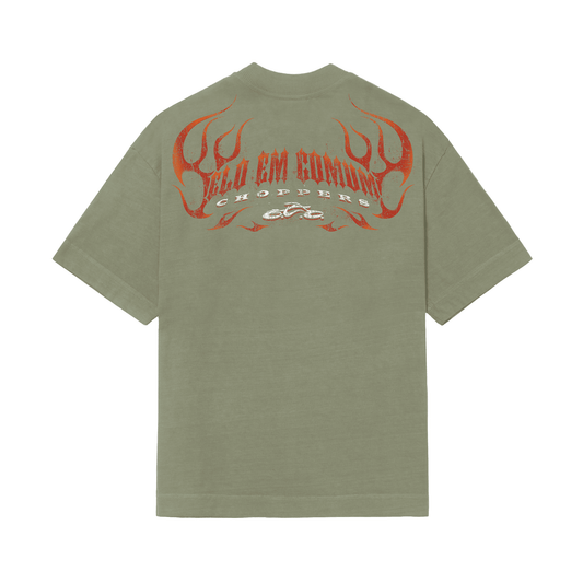CAMISETA ELO REGULAR   CHOPPER  VERDE