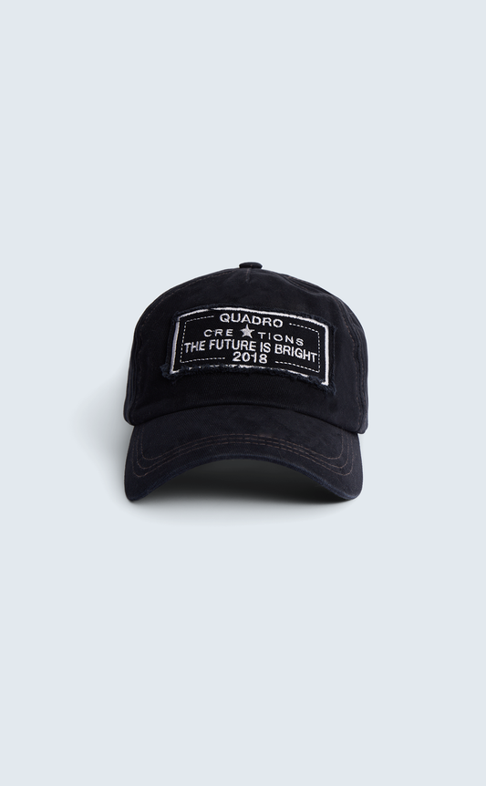 FUTURE IS BRIGHT DAD HAT BLACK