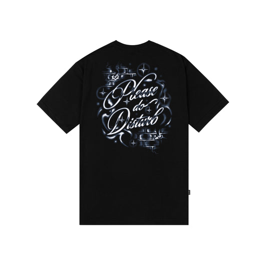 Camiseta Disturb AirBrush In Black