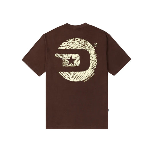 Camiseta Disturb Fingerprint Brown