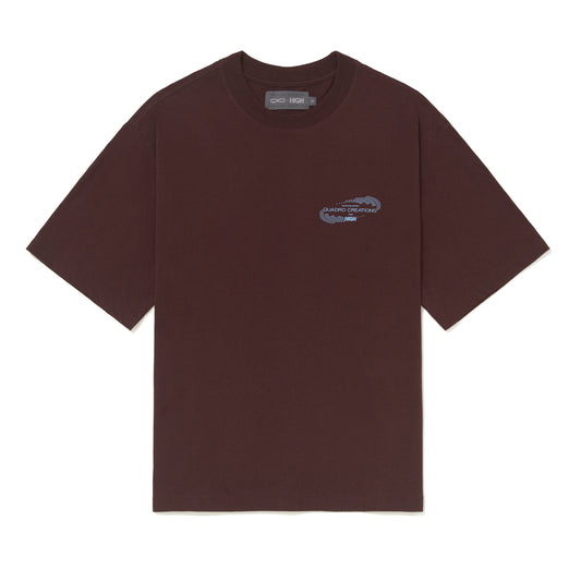 Camiseta QC For High Brown
