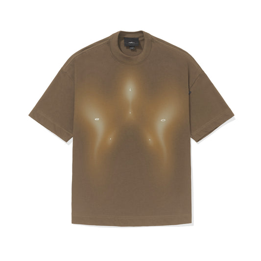 CAMISETA REGULAR VELA  MARROM