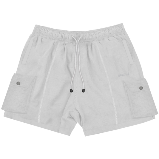 Short Suburb Cargo Reflective Bege