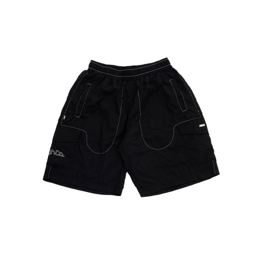 Shorts High Backstitch Black