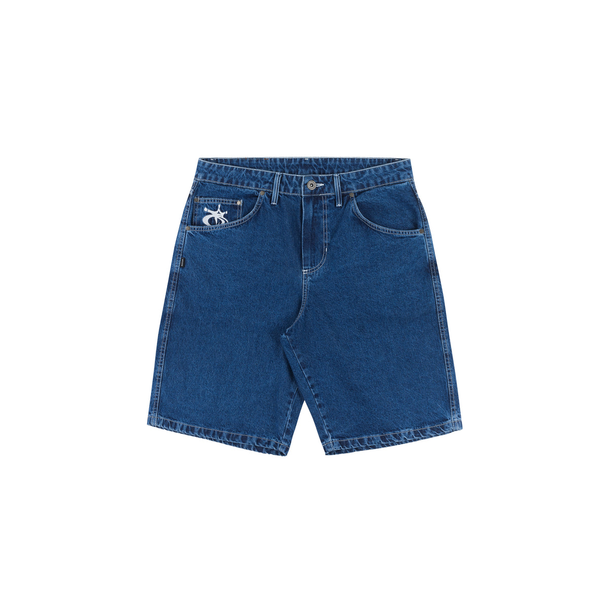 Shorts Denim Disturb Blackzone In Blue