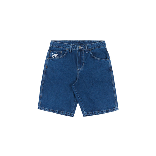 Shorts Denim Disturb Blackzone In Blue