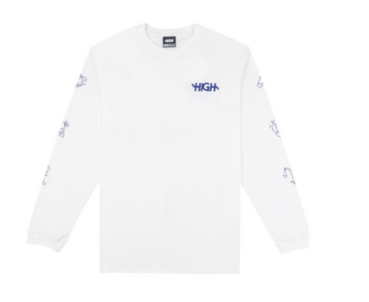 Longsleev High Zodiac White