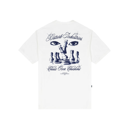 Camiseta Disturb Chess Over Checkers Off White