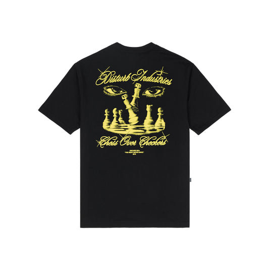 Camiseta Disturb Chess Over Checkers Black