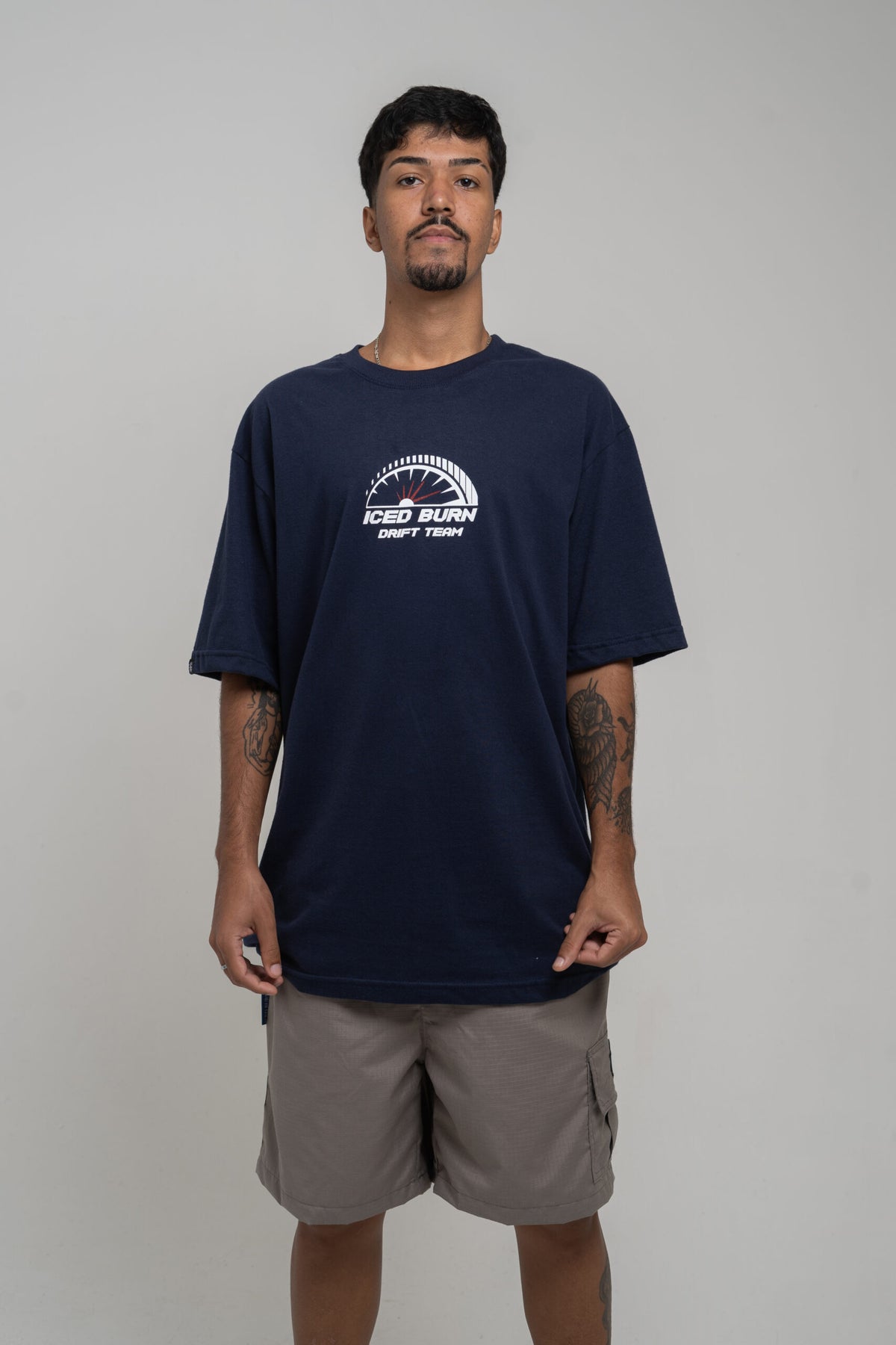 Camiseta Iced Burn Speedometer Blue
