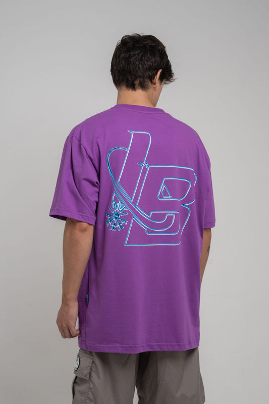 Camiseta Iced Burn Chrome Purple
