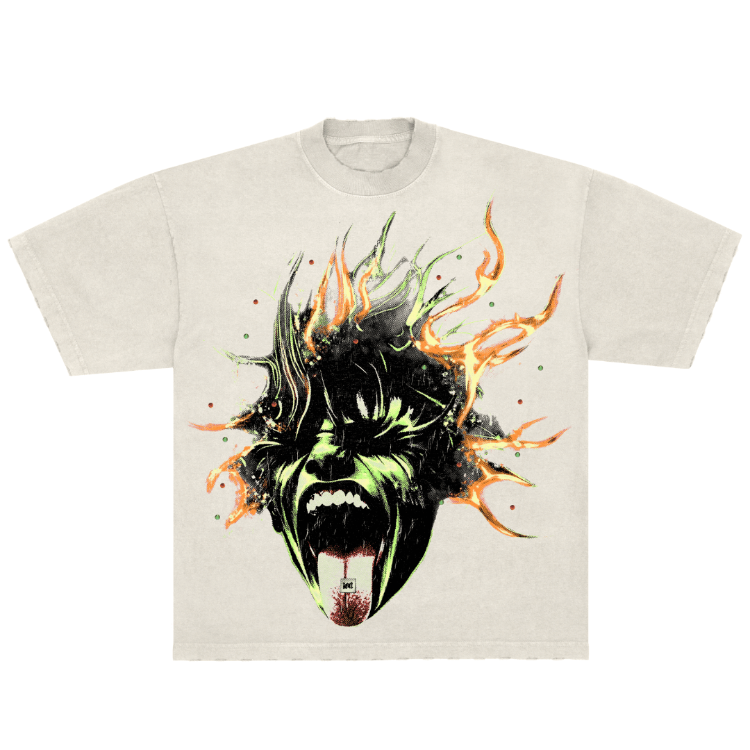 Camiseta Exclusiviist H1GH Of Life Off White