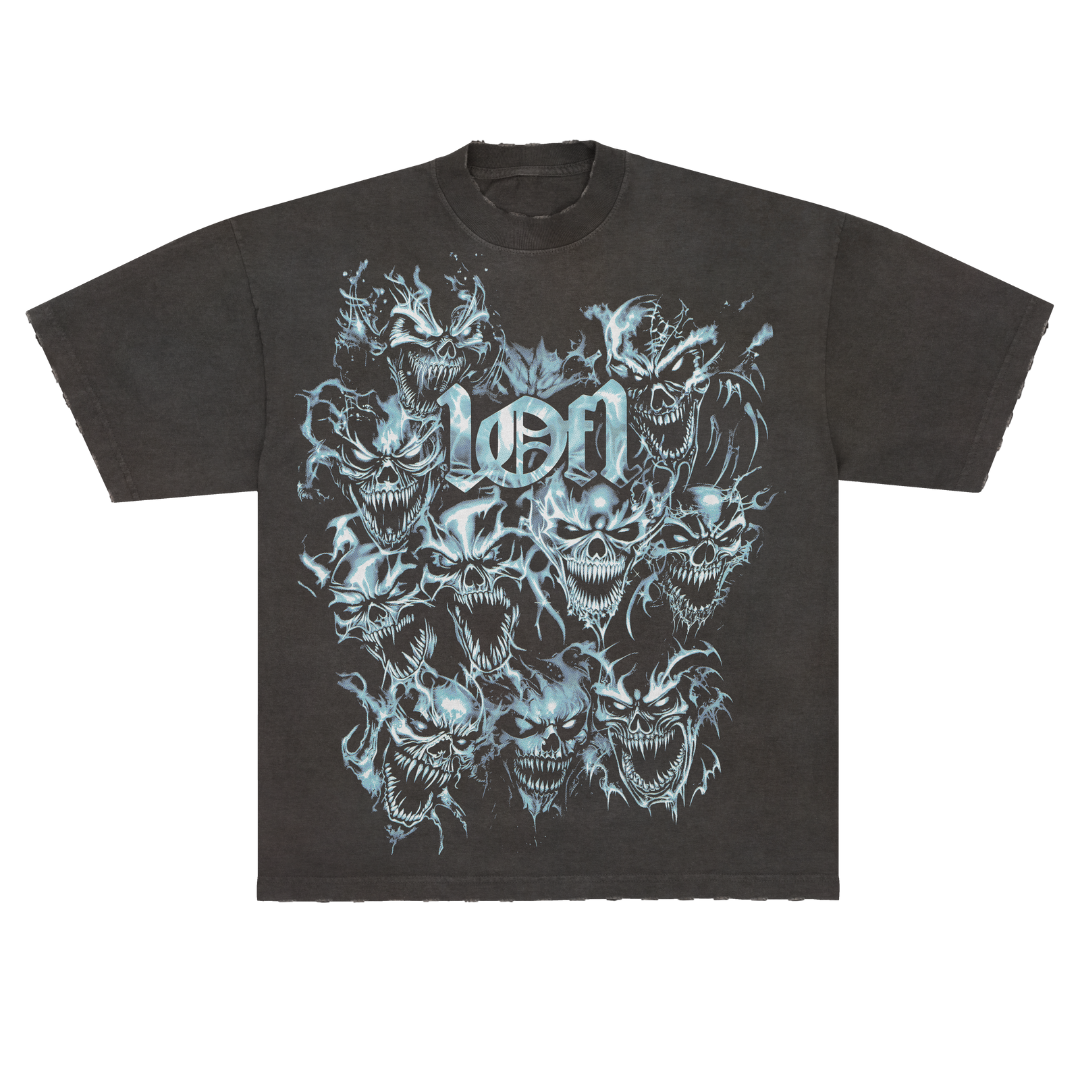 Camiseta Exclusiviist Back From The Realm Stoned Dark Grey