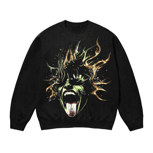 Moletom Crewneck Exclusiviist H1GH Off Life Black