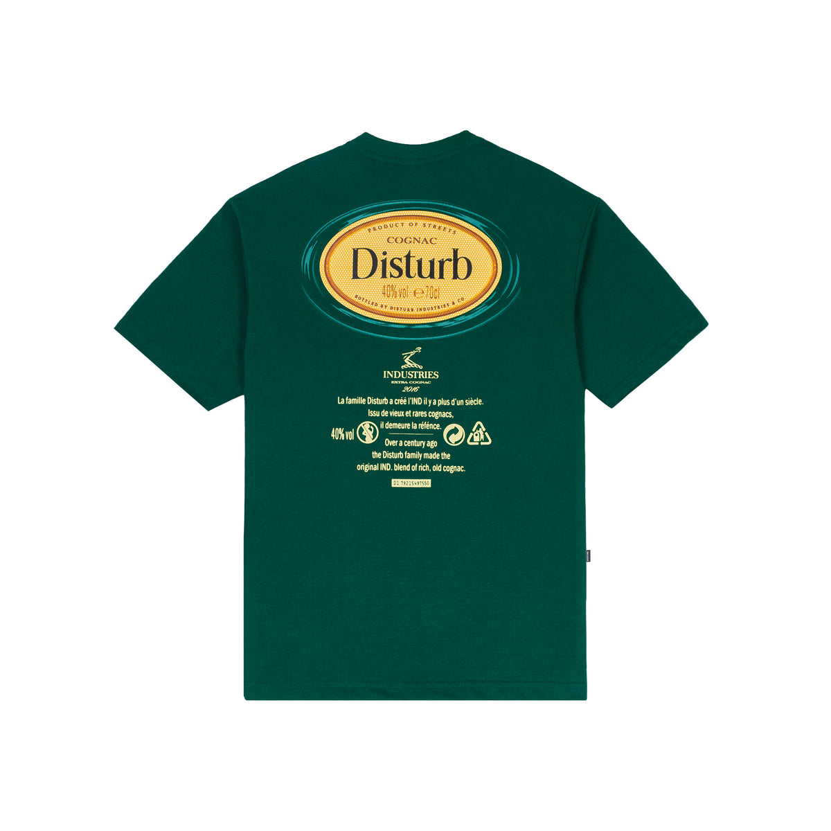Camiseta Disturb Hennesy Green