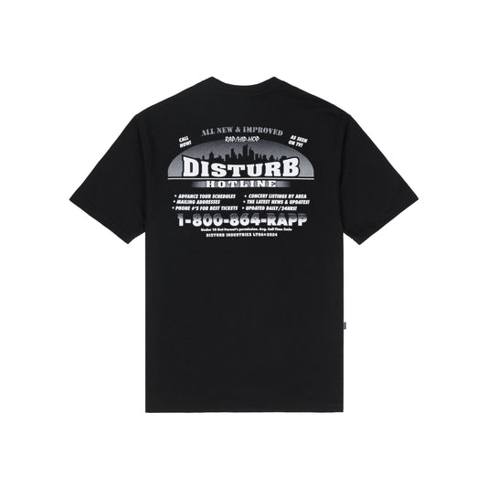 Camiseta Disturb Hotline Black