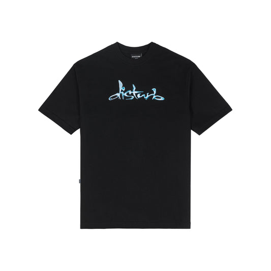 Camiseta Disturb Liquid Chorme Black