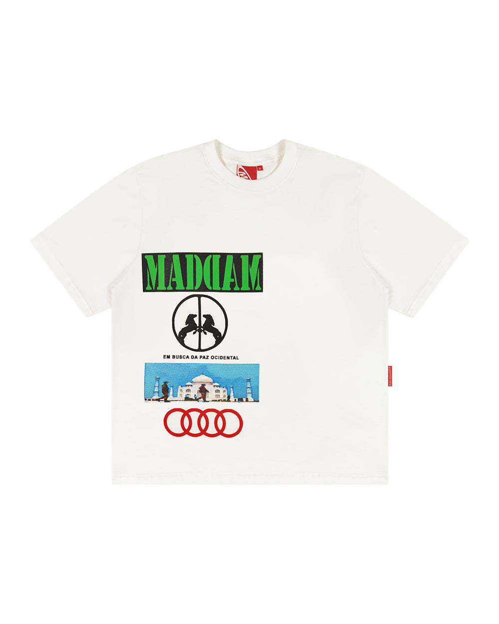 Camiseta Mad Em Busca Da Paz Ocidental Off White