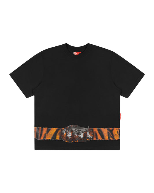 Camiseta Mad Cinto de Caça Preta