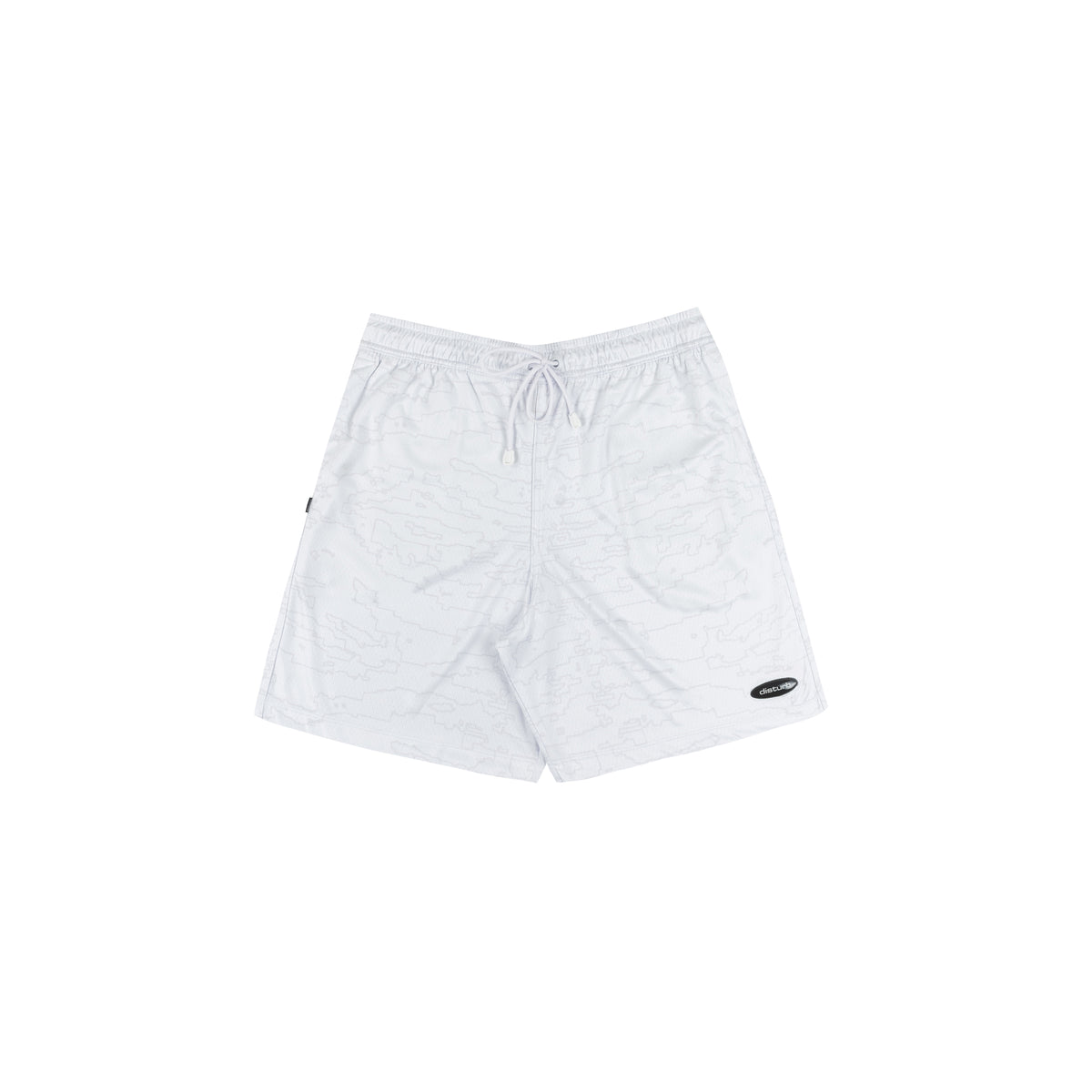Shorts Disturb Outline Map Mesh In Off White
