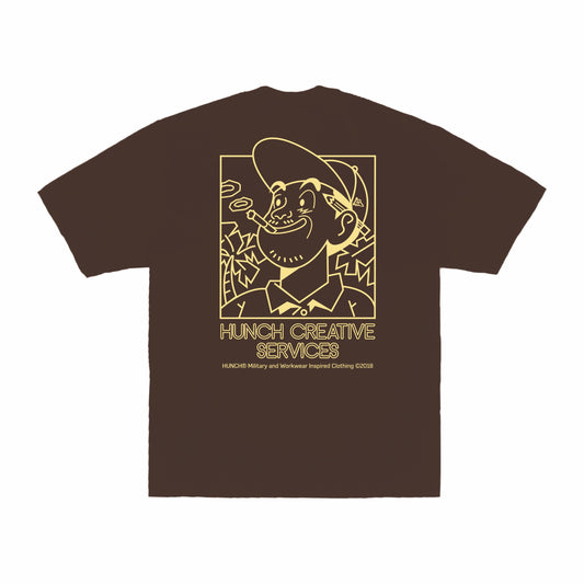 Camiseta Hunch Creative Services Brown