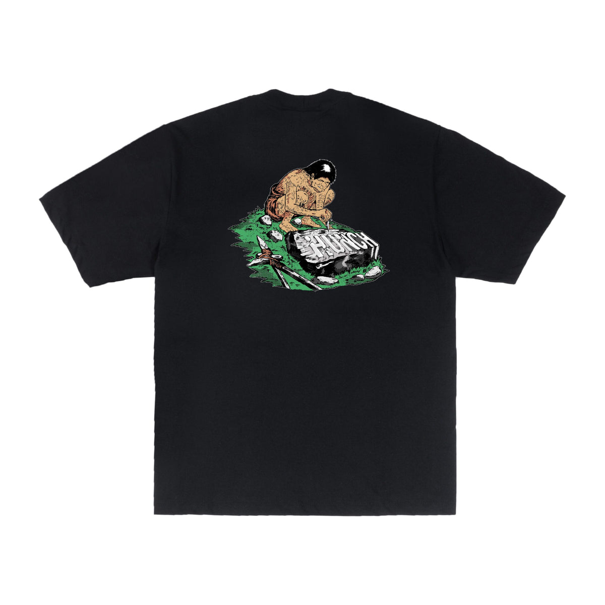 Camiseta Hunch Man Cave Black
