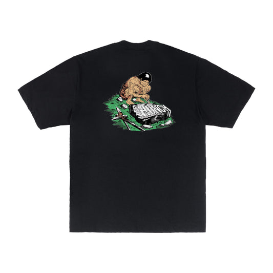 Camiseta Hunch Man Cave Black