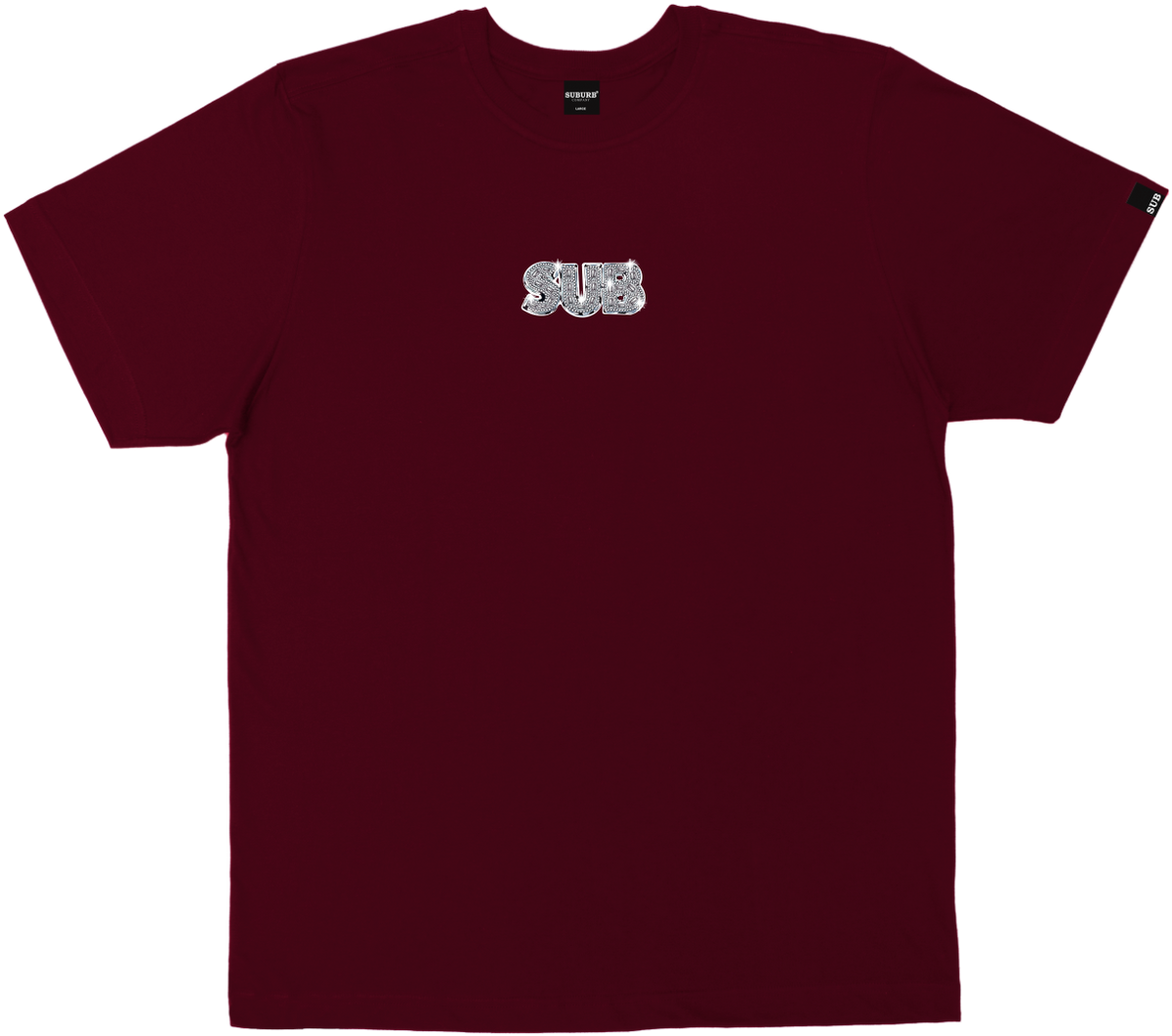 Camiseta Suburb Pendant Bordô