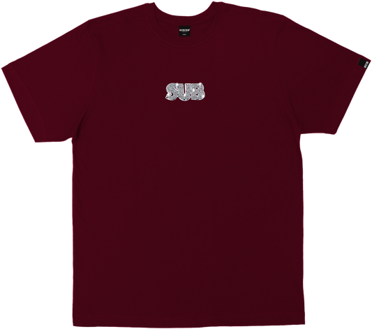 Camiseta Suburb Pendant Bordô