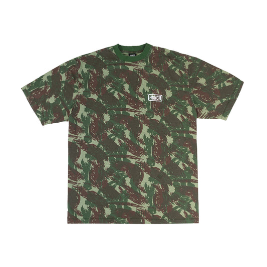 Camiseta Hunch Classic Logo Stoned Camo