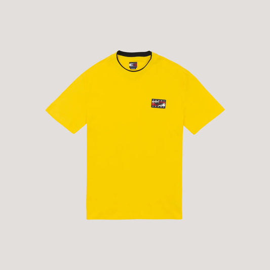 Camiseta HIGH X Tommy Bandeira Bordada Yellow