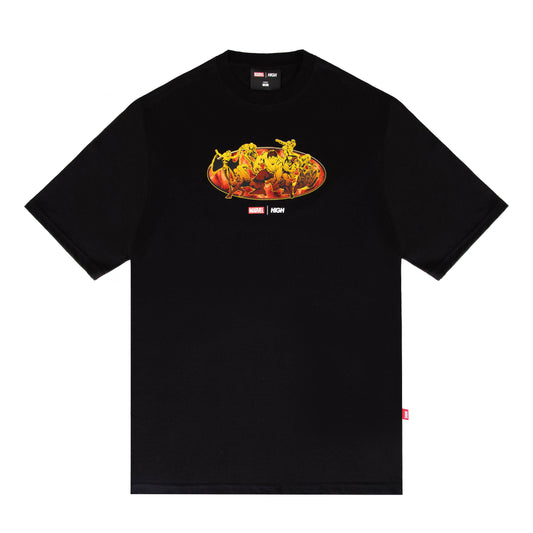 Camiseta High X Marvel Heroes Black
