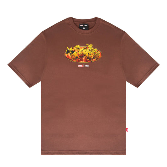 Camiseta High X Marvel Heroes Brown