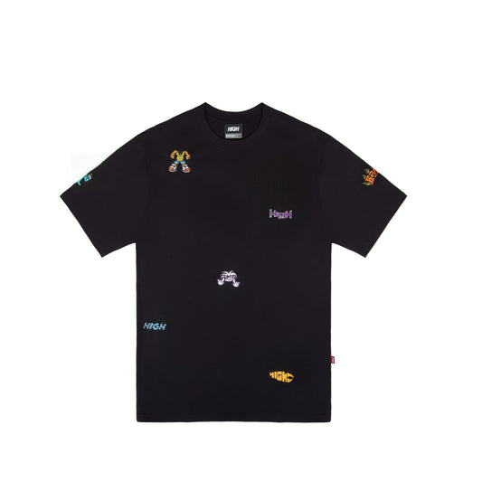 Camiseta High Doodles Black