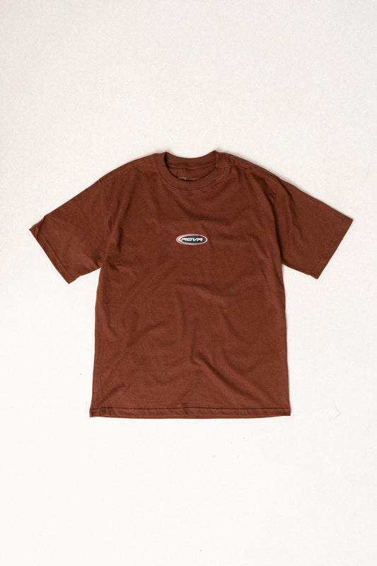 Camiseta Aqva Vintage Logo Brown