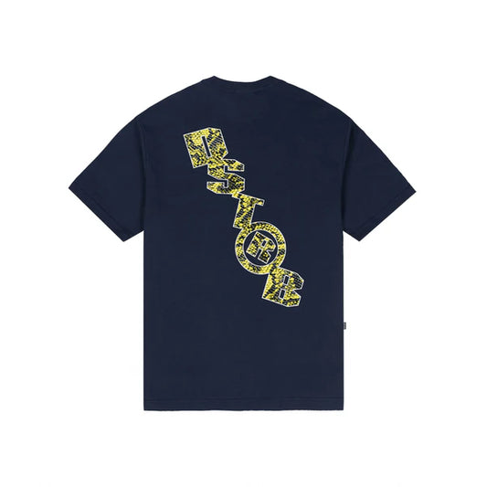Camiseta Disturb Snakeskin Navy