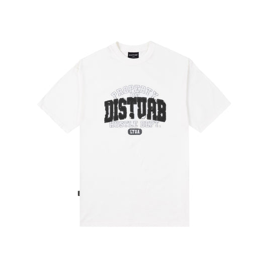 Camiseta Disturb Hustle DPT White