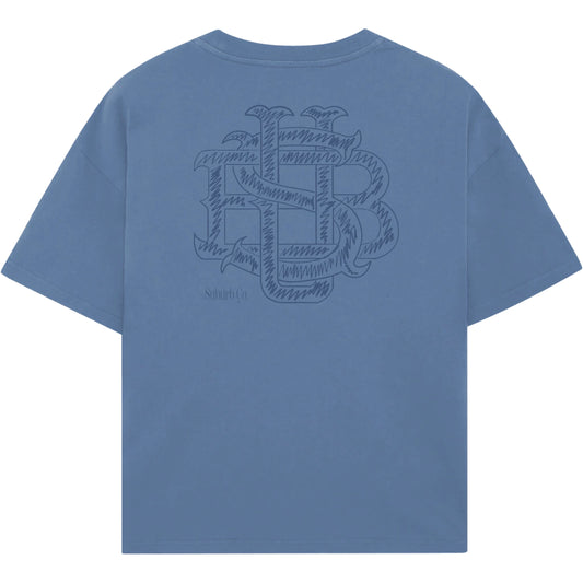 Camiseta Suburb Monogram Azul