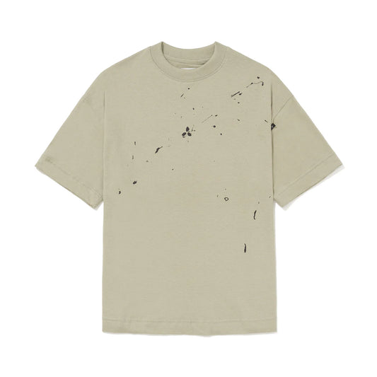 Camiseta Regular "Splash" Verde Claro