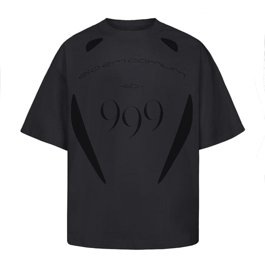 Camiseta Elo "999" Oversized Cinza