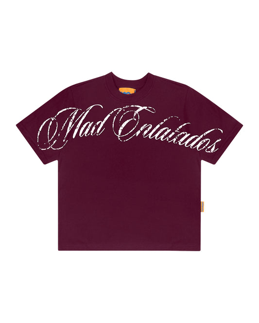 Camiseta Mad Cursiva Roxo