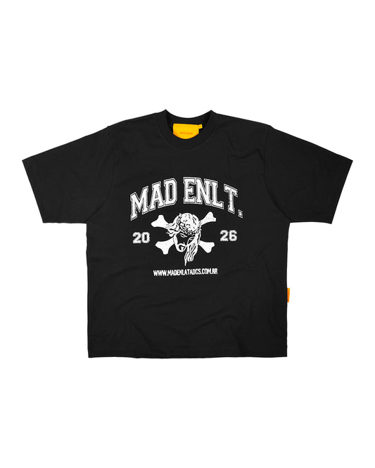 CAMISETA MAD JESUS CROSS PRETO
