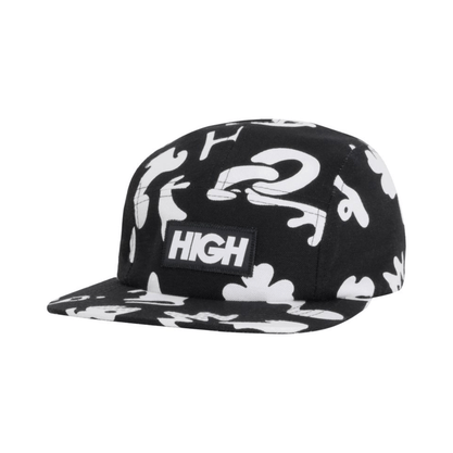 Boné High 5 Panel Overall Black