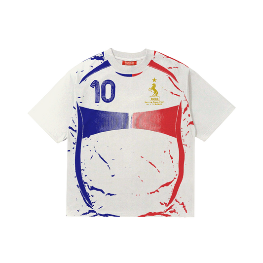Camiseta Bussfly França Zidane Off White