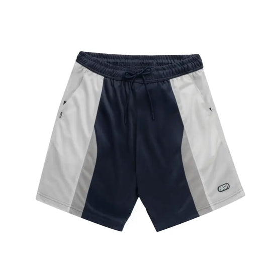 Shorts High Color Block Navy