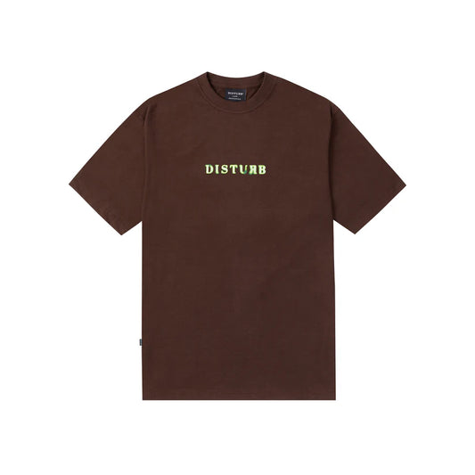 Camiseta Disturb Heat Logo Brown
