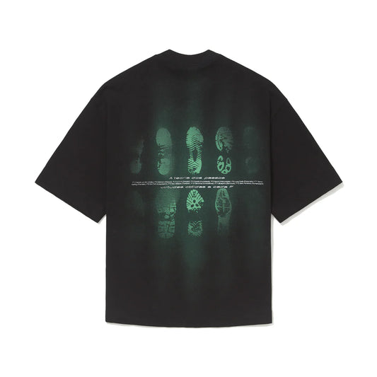 CAMISETA OVER "TEORIA DOS PASSOS" PRETO